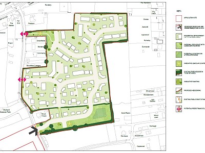 Land off Brook Lane, Twigworth Masterplan