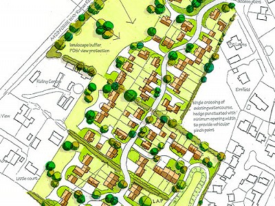 Bourton Illustrative Masterplan