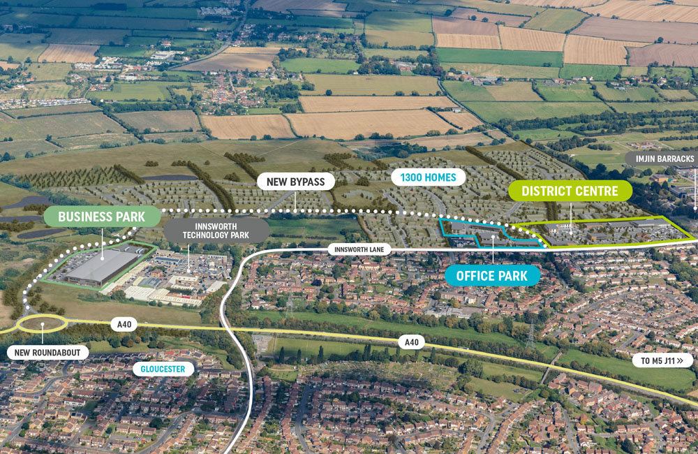 Robert Hitchins forges ahead with major mixed-use scheme near Gloucester
