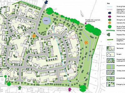 Newent Illustrative Masterplan