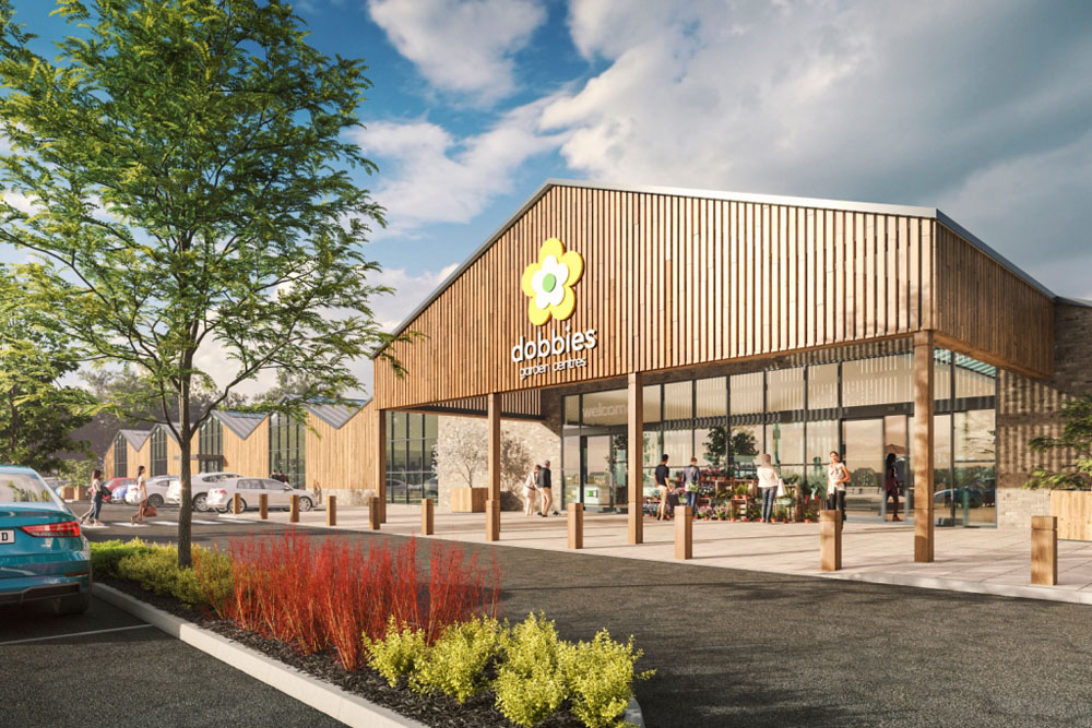 Largest Dobbies Garden Centre in the South West Signed up as Leisure Anchor for Designer Outlet Cotswolds