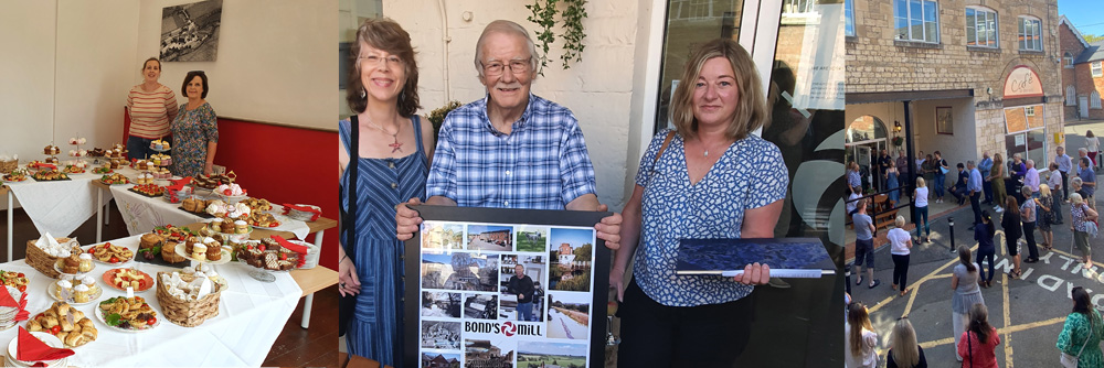 Printer Stan gets a VIP farewell from Bond’s Mill