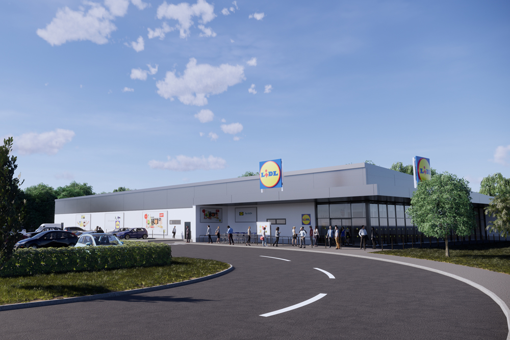 Hundred's say 'yes' to new Lidl at Kingsway, Gloucester