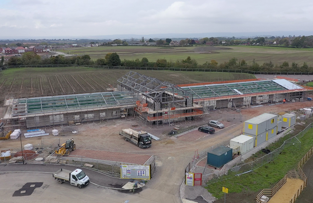 Robert Hitchins forges ahead with new school at Great Oldbury, Stonehouse